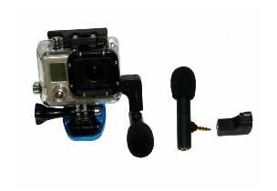 MightyMic G GoPro and iPhone Shotgun Video Microphone